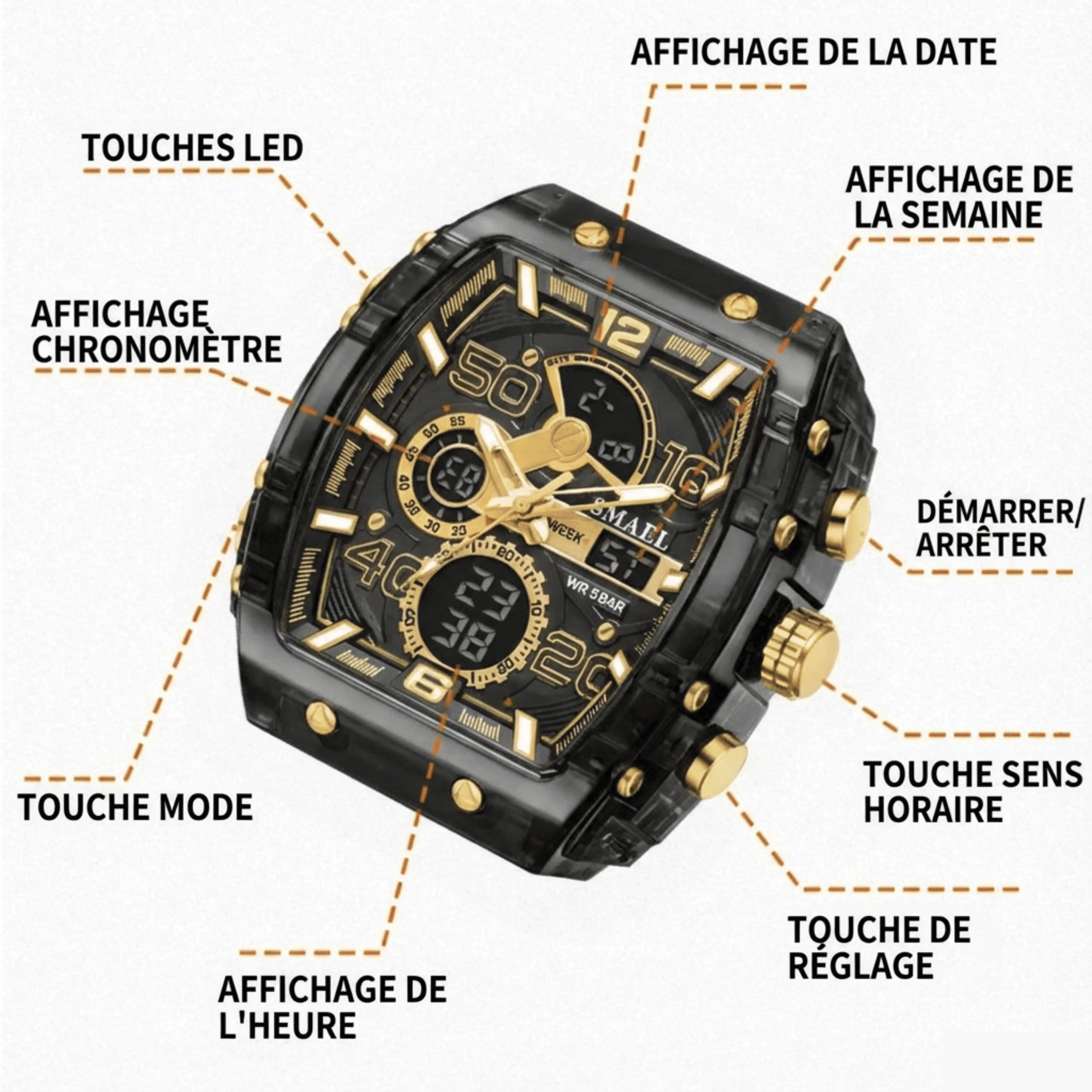 La Montre de Luxe Pour les Hommes Qui Font la Différence✨