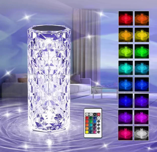 Lampe veilleuse tactiles + télécommande