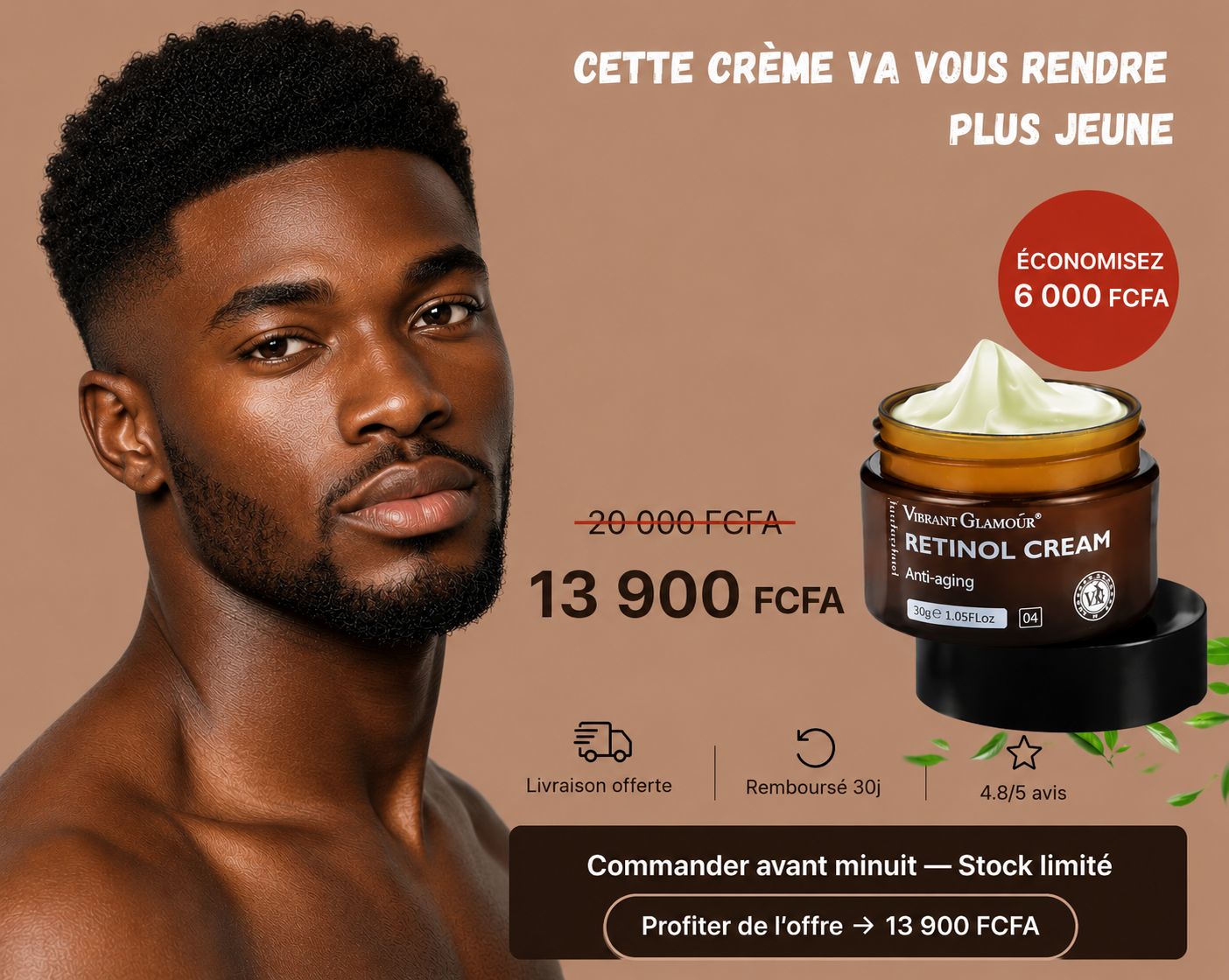 Crème Anti-âge pour le visage