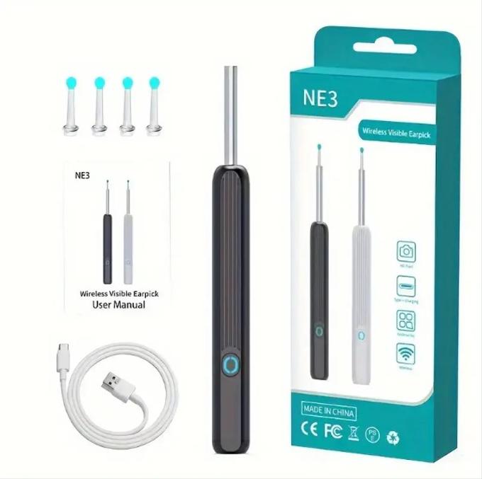 Nettoyeur d'oreille avec camera intelligente