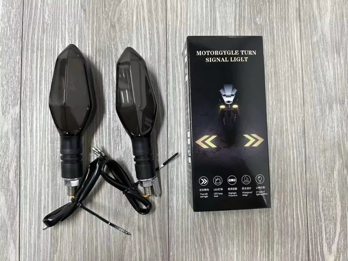 Clignotant LED pour Moto avec Projection au Sol