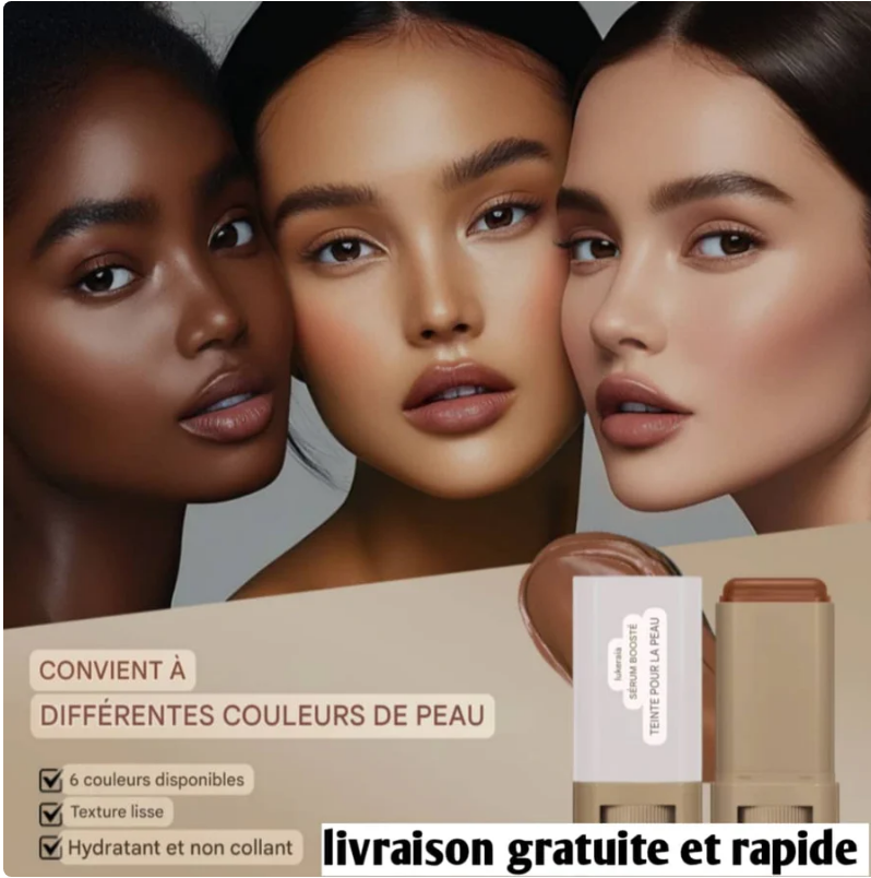 Fond de teint crème : 1 acheté = 1 offert + Livraison offerte