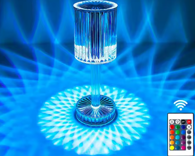 Lampe veilleuse tactiles + télécommande