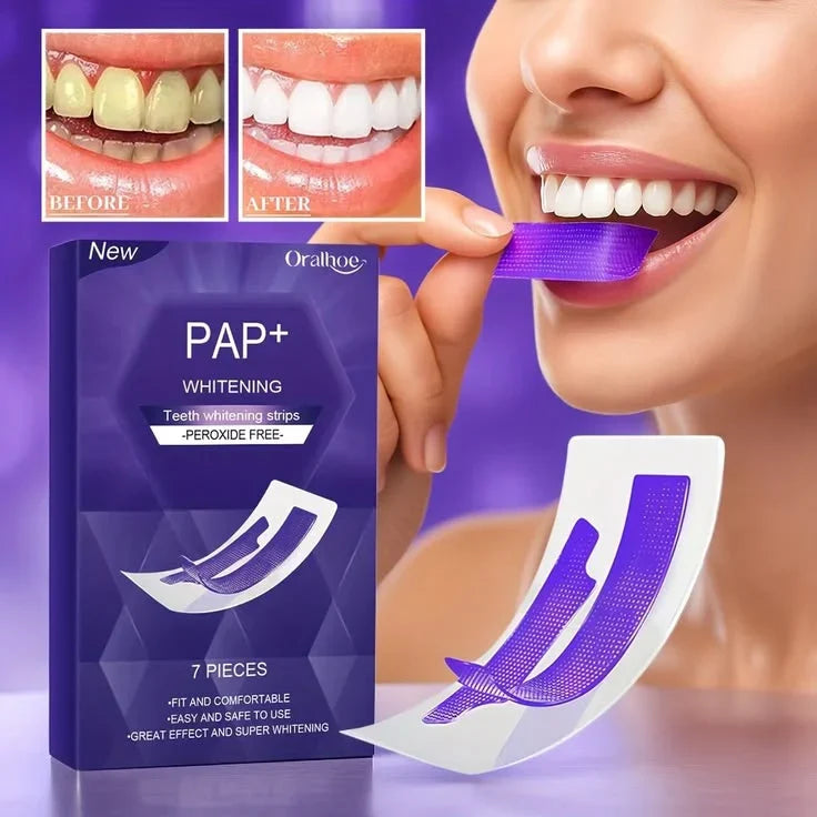 Bandes de blanchiment dentaires ✨🦷